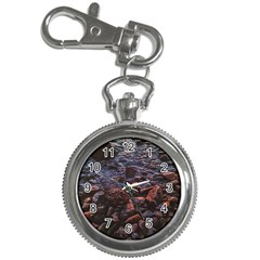 Twilight Treasures: Rocky Beachscape  Key Chain Watches by dflcprintsclothing