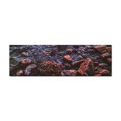 Twilight Treasures: Rocky Beachscape  Sticker (bumper) by dflcprintsclothing