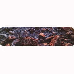 Twilight Treasures: Rocky Beachscape  Large Bar Mat by dflcprintsclothing