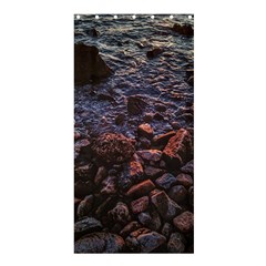 Twilight Treasures: Rocky Beachscape  Shower Curtain 36  X 72  (stall)  by dflcprintsclothing