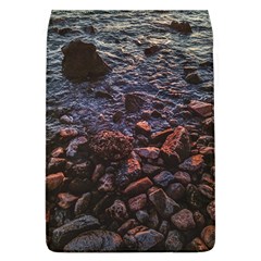 Twilight Treasures: Rocky Beachscape  Removable Flap Cover (l) by dflcprintsclothing