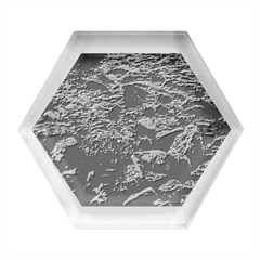 Twilight Treasures: Rocky Beachscape  Hexagon Wood Jewelry Box