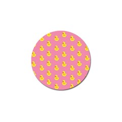 Rubber Duck Pattern Golf Ball Marker (10 Pack) by Valentinaart