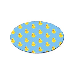 Rubber Duck Pattern Sticker Oval (100 Pack) by Valentinaart