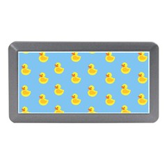 Rubber Duck Pattern Memory Card Reader (mini) by Valentinaart