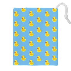 Rubber duck pattern Drawstring Pouch (4XL)