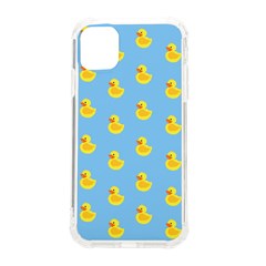 Rubber Duck Pattern Iphone 11 Tpu Uv Print Case by Valentinaart