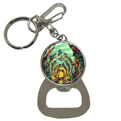 Monkey Tiger Bird Parrot Forest Jungle Style Bottle Opener Key Chain by Grandong