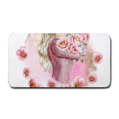 Women with flowers Medium Bar Mat