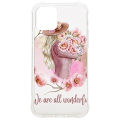 Women With Flowers Iphone 12/12 Pro Tpu Uv Print Case by fashiontrends