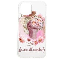 Women With Flowers Iphone 12 Pro Max Tpu Uv Print Case by fashiontrends