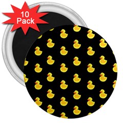 Rubber Duck 3  Magnets (10 Pack)  by Valentinaart