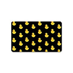 Rubber Duck Magnet (name Card) by Valentinaart