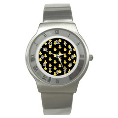 Rubber Duck Stainless Steel Watch by Valentinaart