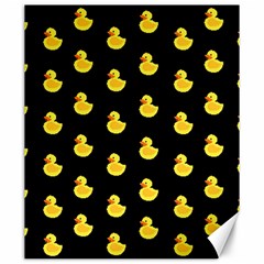 Rubber Duck Canvas 20  X 24  by Valentinaart