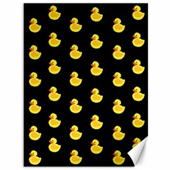 Rubber Duck Canvas 36  X 48  by Valentinaart