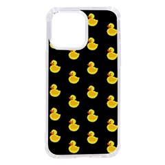 Rubber Duck Iphone 14 Pro Max Tpu Uv Print Case by Valentinaart