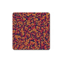 Kaleidoscope Dreams  Square Magnet by dflcprintsclothing