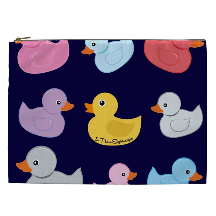 Duck Pattern Cosmetic Bag (XXL)