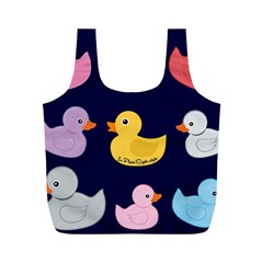 Duck Pattern Full Print Recycle Bag (m) by InPlainSightStyle