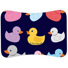 Duck Pattern Velour Seat Head Rest Cushion