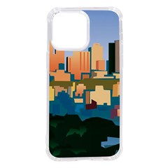 City Buildings Urban Dawn Iphone 14 Pro Max Tpu Uv Print Case by Bangk1t