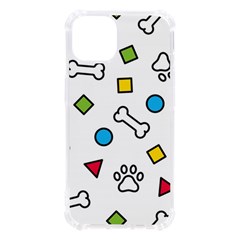 Dog Paw Seamless Pattern Footprint Bone Iphone 13 Tpu Uv Print Case by Bangk1t