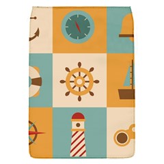 Nautical Elements Collection Removable Flap Cover (s)