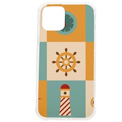 Nautical Elements Collection Iphone 12 Pro Max Tpu Uv Print Case