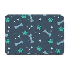 Bons Foot Prints Pattern Background Plate Mats