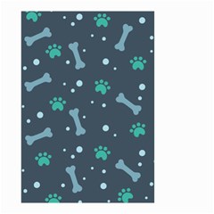 Bons Foot Prints Pattern Background Small Garden Flag (two Sides)