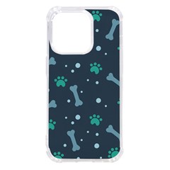 Bons Foot Prints Pattern Background Iphone 14 Pro Tpu Uv Print Case