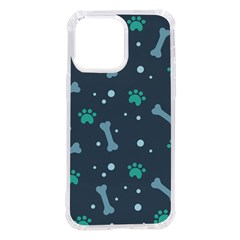 Bons Foot Prints Pattern Background Iphone 14 Pro Max Tpu Uv Print Case by Bangk1t