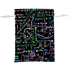 Math Linear Mathematics Education Circle Background Lightweight Drawstring Pouch (xl) by Bangk1t