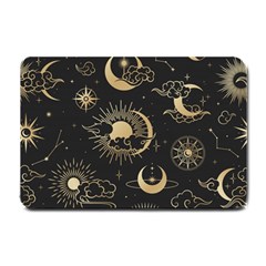 Asian Seamless Pattern With Clouds Moon Sun Stars Vector Collection Oriental Chinese Japanese Korean Small Doormat