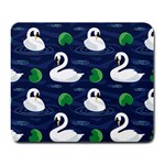 Swan Pattern Elegant Design Large Mousepad Front