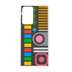 Pattern Geometric Abstract Colorful Arrows Lines Circles Triangles Samsung Galaxy Note 20 Ultra Tpu Uv Case