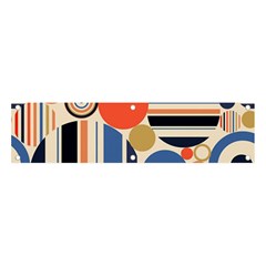 Geometric Abstract Pattern Colorful Flat Circles Decoration Banner And Sign 4  X 1  by Bangk1t