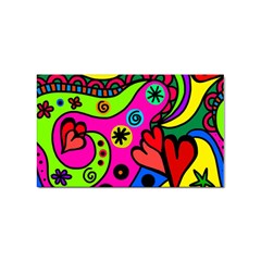 Seamless Doodle Sticker (rectangular)