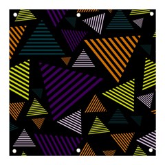 Abstract Pattern Design Various Striped Triangles Decoration Banner And Sign 3  X 3  by Bangk1t