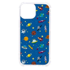 Space Rocket Solar System Pattern Iphone 13 Mini Tpu Uv Print Case by Bangk1t