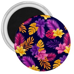 Tropical Pattern 3  Magnets