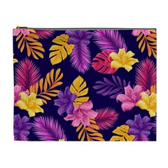 Tropical Pattern Cosmetic Bag (xl)