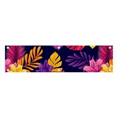 Tropical Pattern Banner And Sign 4  X 1 