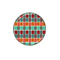 Bricks Abstract Seamless Pattern Hat Clip Ball Marker (10 Pack)