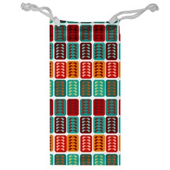 Bricks Abstract Seamless Pattern Jewelry Bag