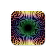 Abstract Patterns Rubber Square Coaster (4 Pack)