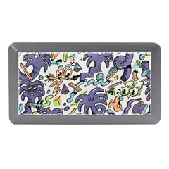 Purple Orange Green Blue Cartoon Memory Card Reader (mini)