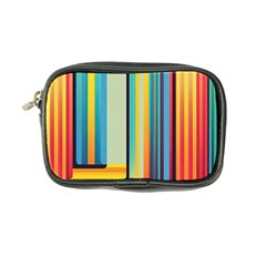 Colorful Rainbow Striped Pattern Stripes Background Coin Purse by Bangk1t