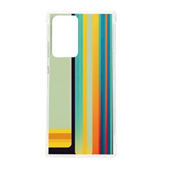 Colorful Rainbow Striped Pattern Stripes Background Samsung Galaxy Note 20 Ultra Tpu Uv Case by Bangk1t